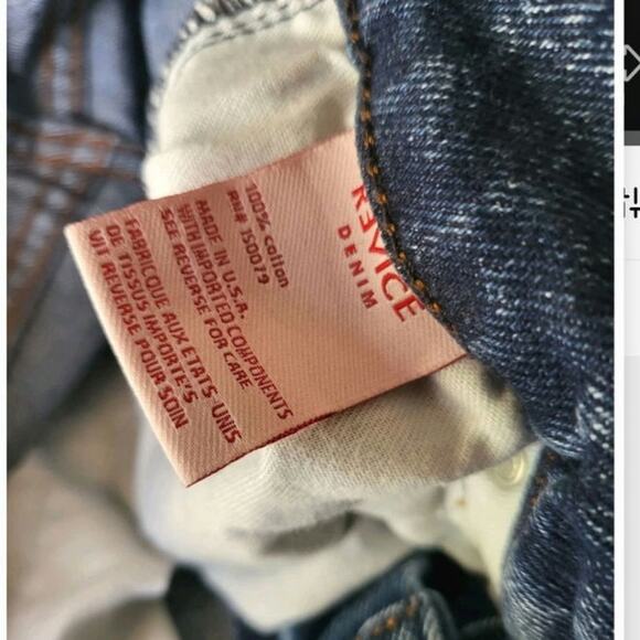 Revice Flare Eclipse Jeans 00 Womens High Rise Straight Leg Denim Medium Wash - Picture 5 of 5